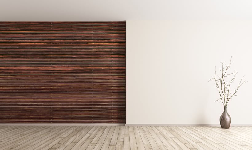 Interior of empty room background